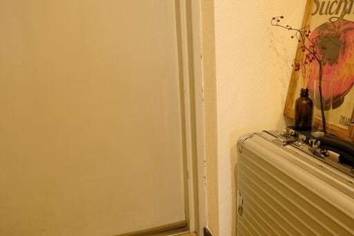 玄関にディフューザーを置いたところ