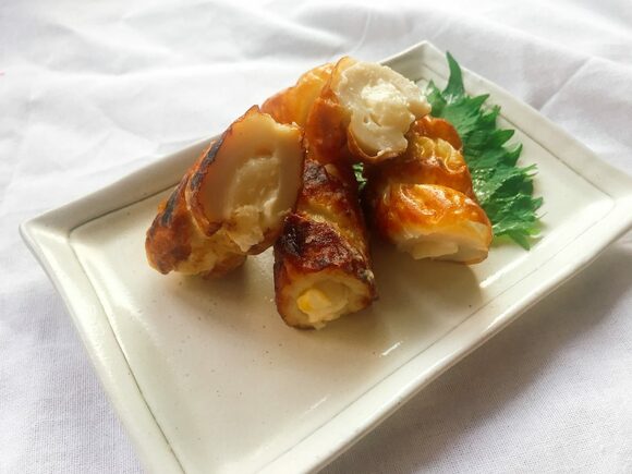 “焼いただけ”ちくわサラダ