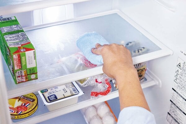 食材を移動させながら