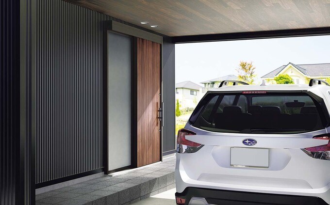 三協アルミ「スライディングドア ファノーバSD」