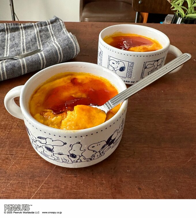 カボチャたっぷりの濃厚プリン