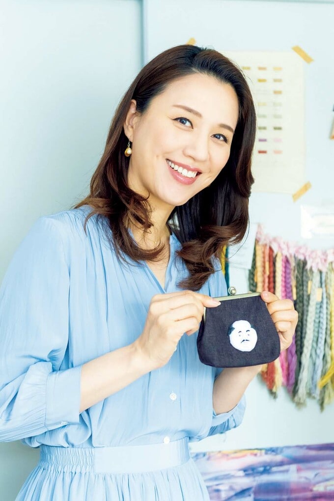 遼河はるひさんと刺繡