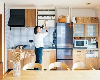 ニトリの「神収納」アイテム。やっぱりファイルケース、まさかのキャニスター横置き