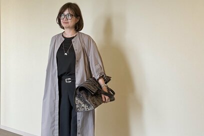 50代「無印良品のシャツワンピース」着まわしコーデ3つ。体形カバー＆高見えのコツも解説