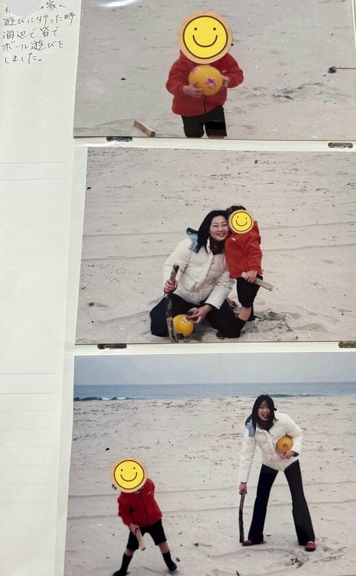 写真：海辺で撮った写真