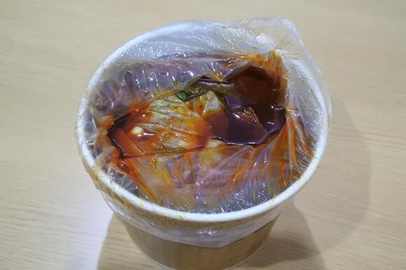 耐熱性の透明ビニール袋