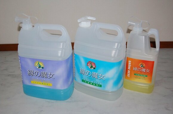 洗剤のつめ替え