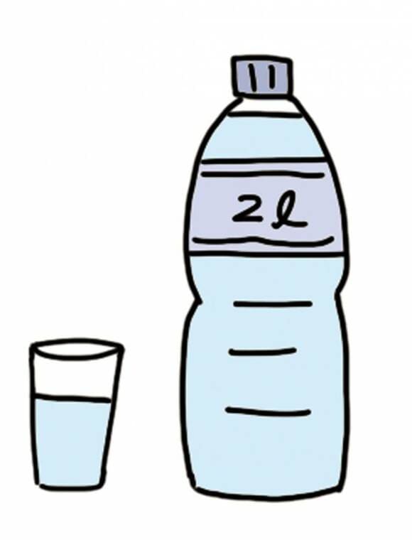 イラスト水2リットル