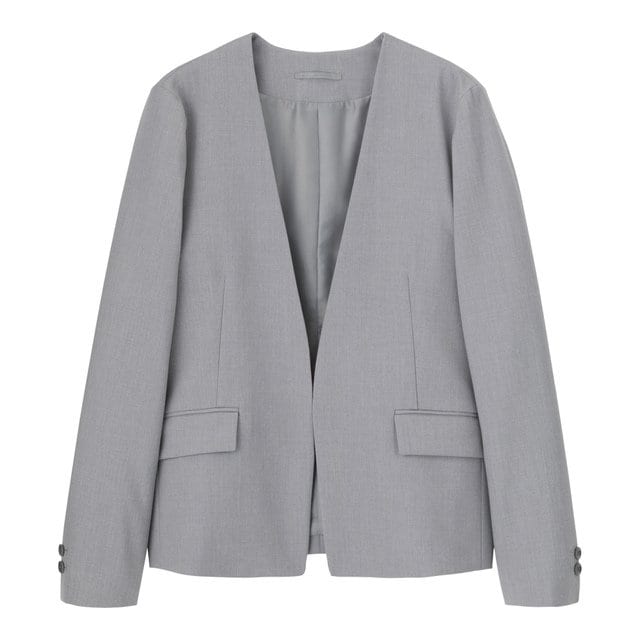 ノーカラージャケット