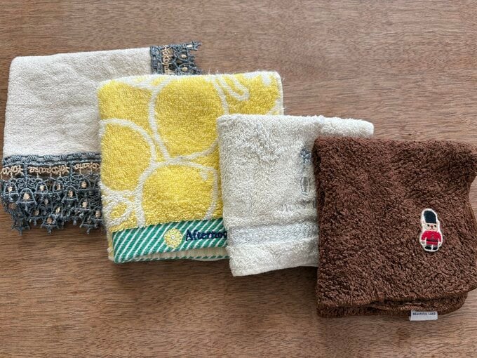 思い入れのあるタオル