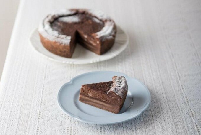 ココアのマジックケーキ