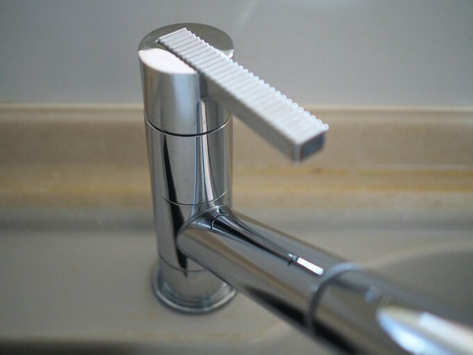 ピカピカになった水栓