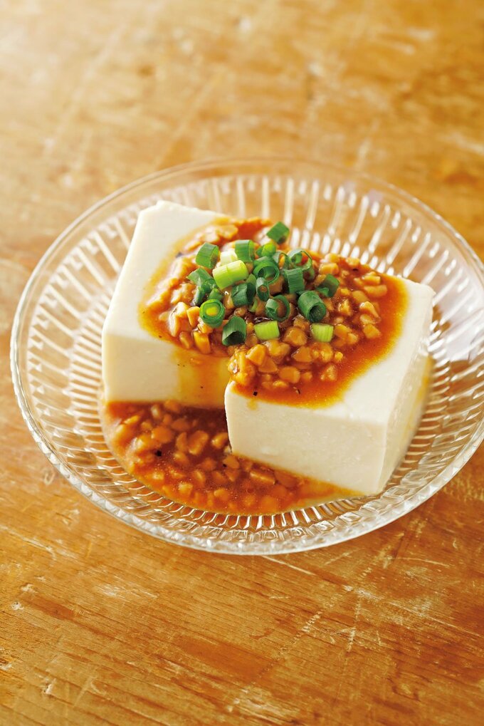 納豆オイスターダレやっこ