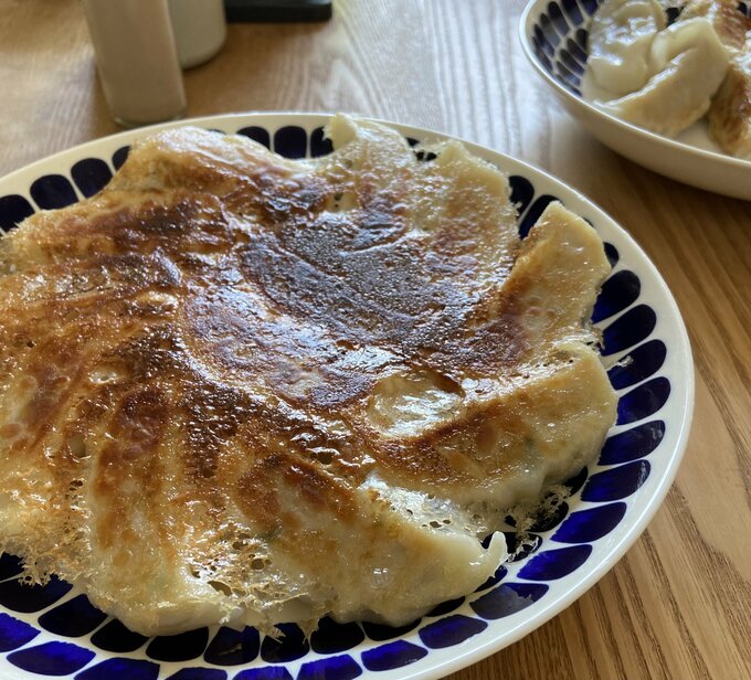 羽付き餃子