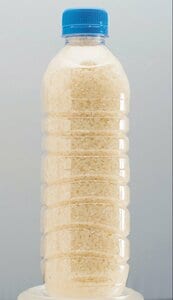 500mlのペットボトル1本で米3合