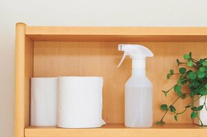 使用後にクエン酸をスプレー