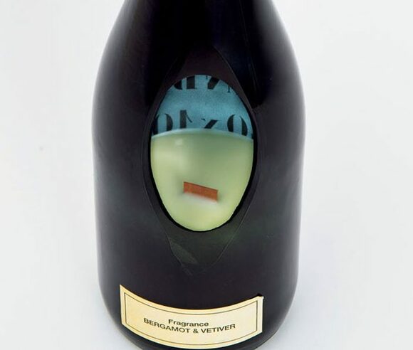 ワインボトル風キャンドル