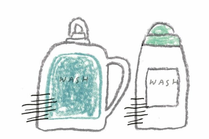イラスト洗剤