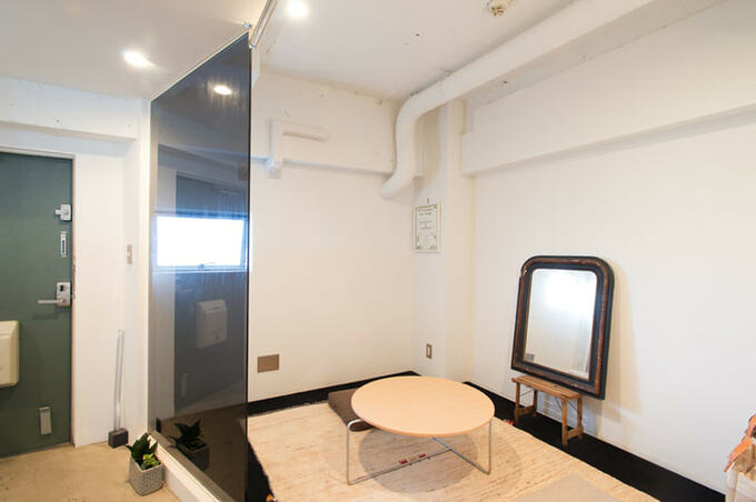 玄関横のフリースペース