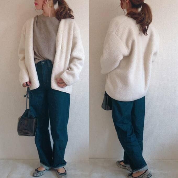 カーブパンツ合わせももちろんかわいい!