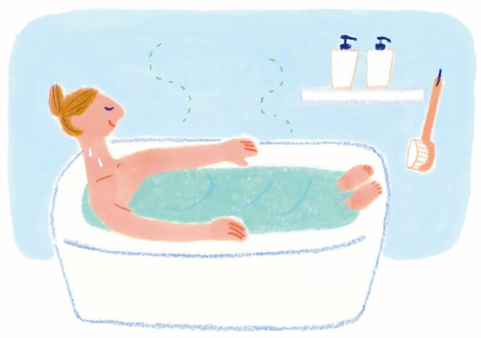 お風呂イラスト
