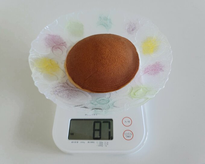 どら焼きの体重