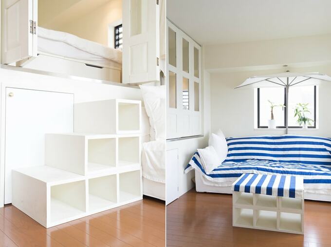 ベッドまわりの工夫