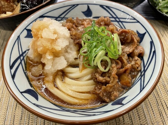 鬼おろし肉ぶっかけうどん