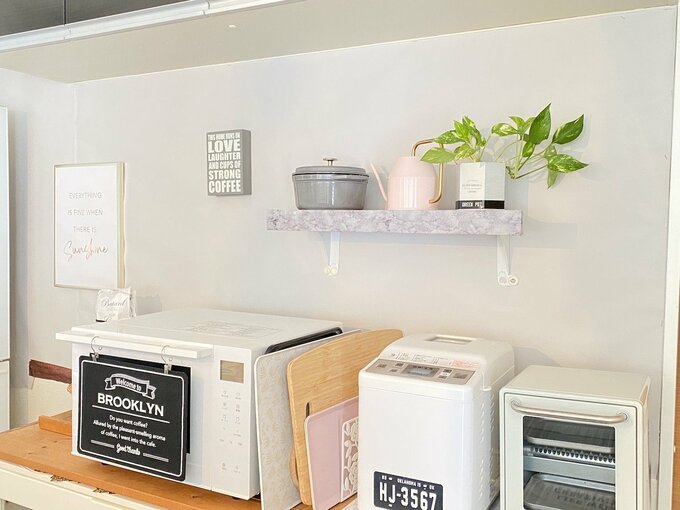 キッチンの背面