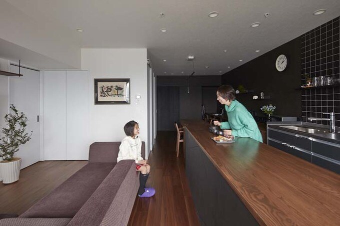 会話のしやすいダイニングキッチン