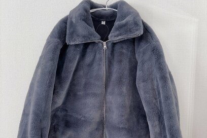 アラフォー感激「GU・2990円アウター」がかわいすぎ。ふわっふわでマフラーいらず