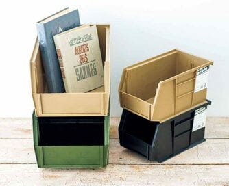 工具入れを、デスク回りの収納に！男前インテリアにいかが？