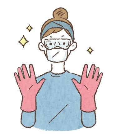 フル装備なイラスト