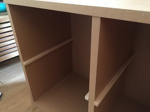 カラーボックスのDIY