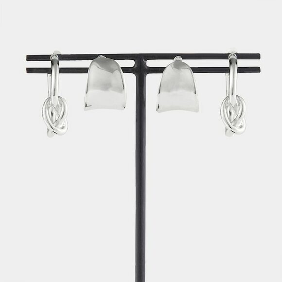 メタルミニノンホールピアスセット