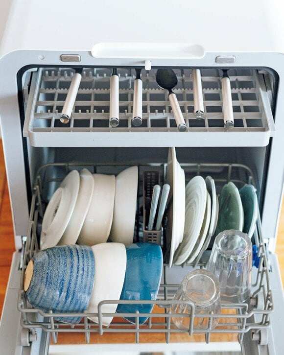 食器洗い乾燥機中