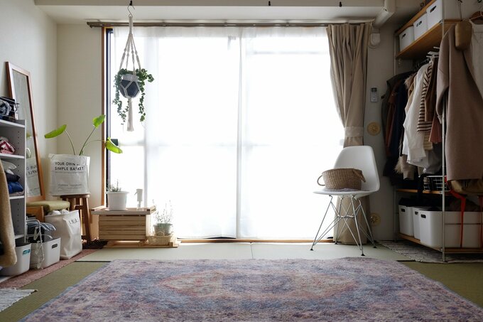 ひと月後の和室