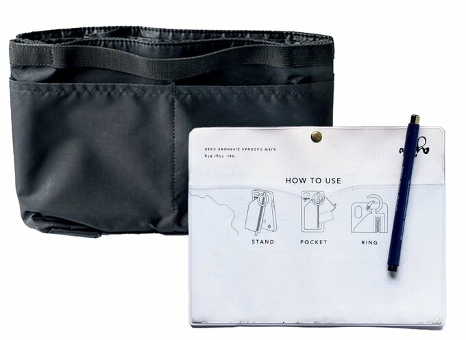 バッグインバッグとその中身