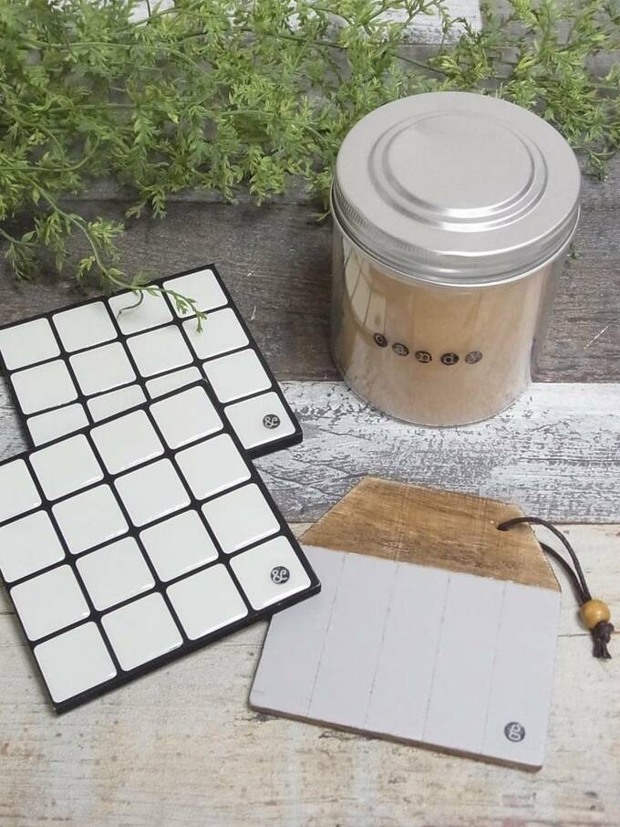 プラスチック容器にスタンプした例