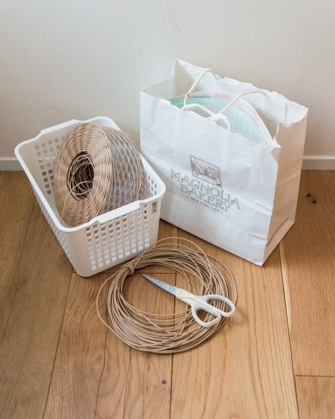 ゴミ出しグッズはセットにして下段を定位置に