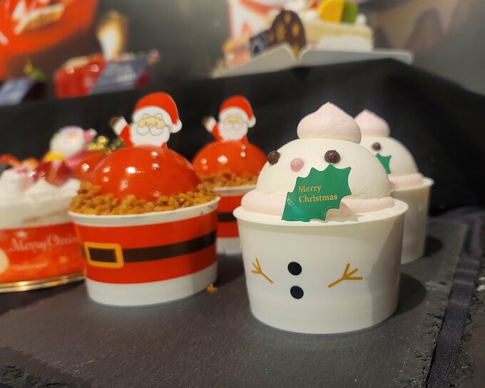 シャトレーゼのクリスマスケーキ