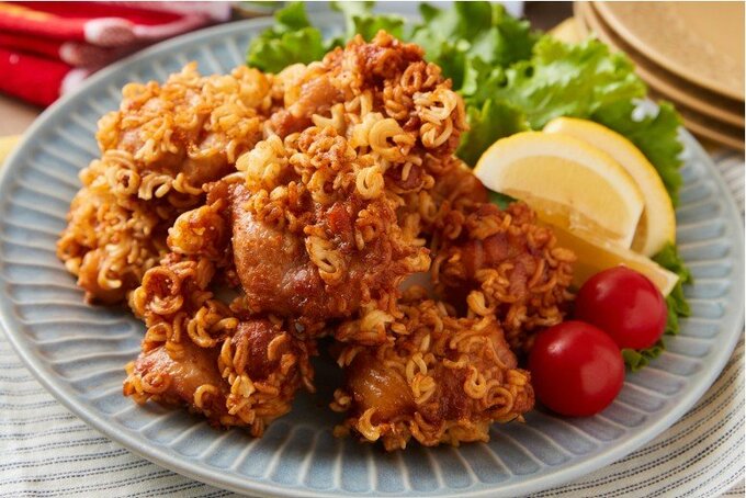 サッポロ一番オリジナル唐揚げ ホームページ写真