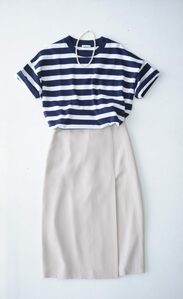 タイトスカートのコーデ