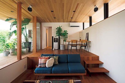 【注文住宅事例】手つかずの美しい借景を最大限に取り込んだ、ちょっと変わった家