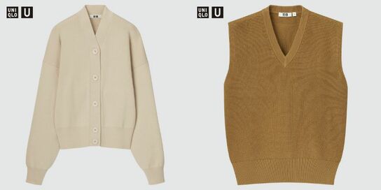 「ユニクロ　ユー」新作。今買って春まで着られる大人コーデ2選