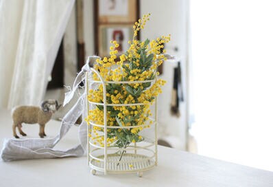 ダイソーのキッチングッズを簡単リメイク！「フラワーバスケット」を作ろう！