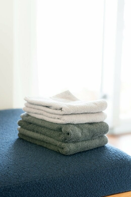 畳まれたタオル