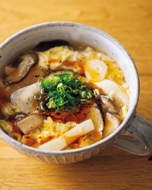 サンラータン風スープ