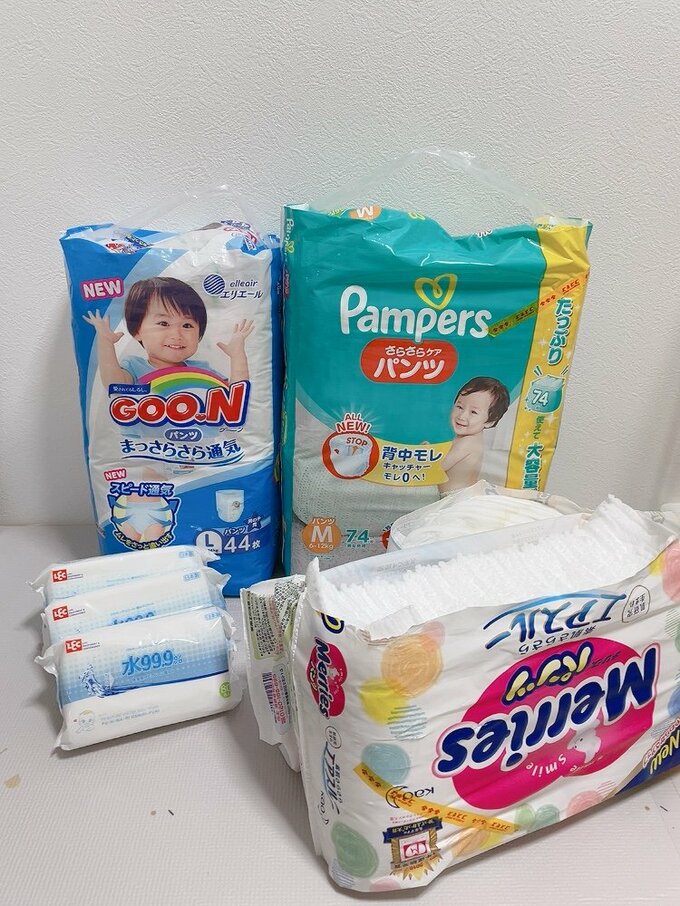 おむつのストック