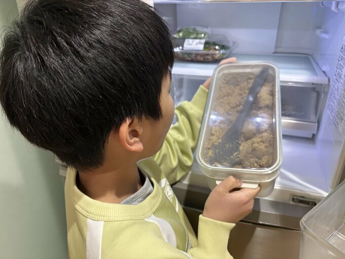 冷蔵庫に収納